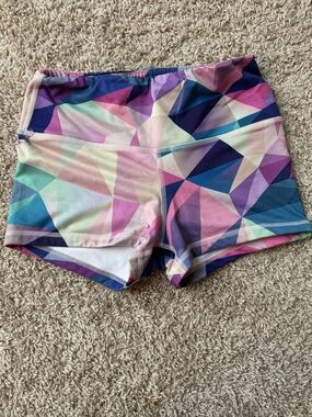High Rise Fleo Shorts